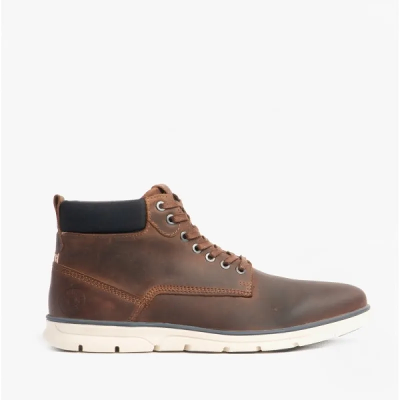 TUBAR Mens Ankle Boots Brandy Brown sold by Shuperb