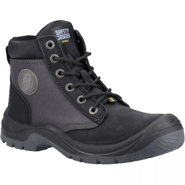 Safety Jogger DAKAR S3 Mens Leather Safety Boots Black sold by Shuperb product image thumbnail 2