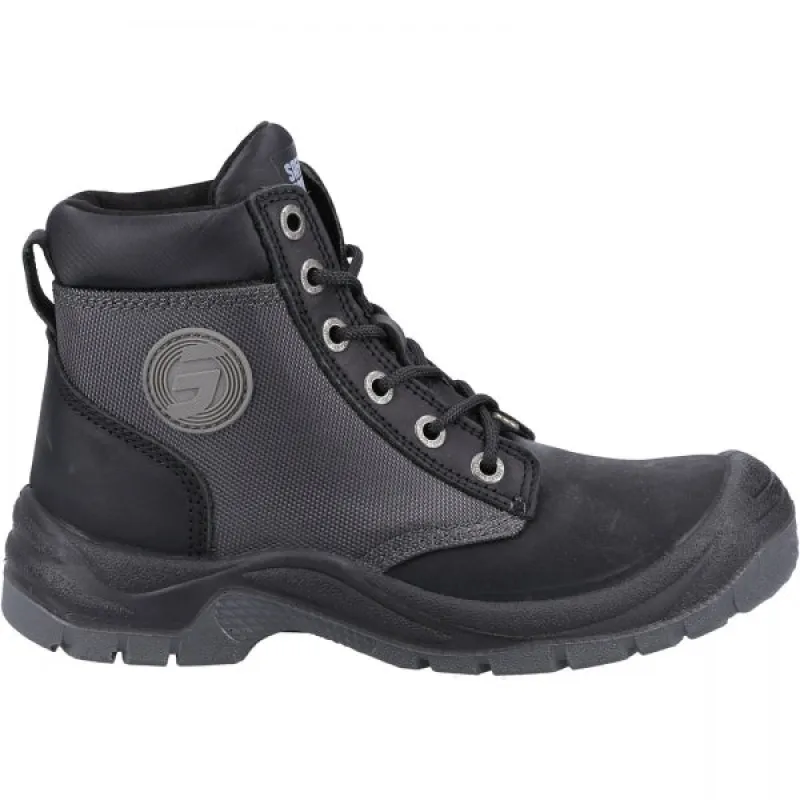 Safety Jogger DAKAR S3 Mens Leather Safety Boots Black sold by Shuperb