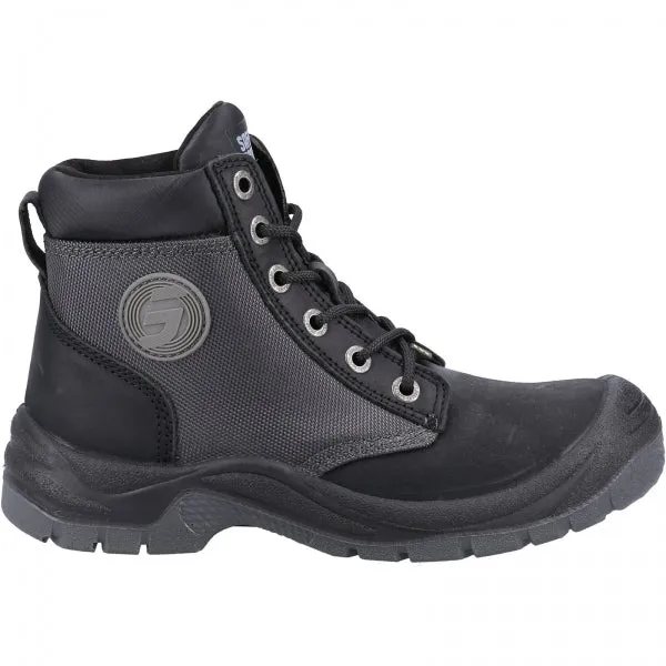 Safety Jogger DAKAR S3 Mens Leather Safety Boots Black sold by Shuperb
