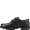 Hush Puppies BARRY Boys School Shoes Black sold by Shuperb