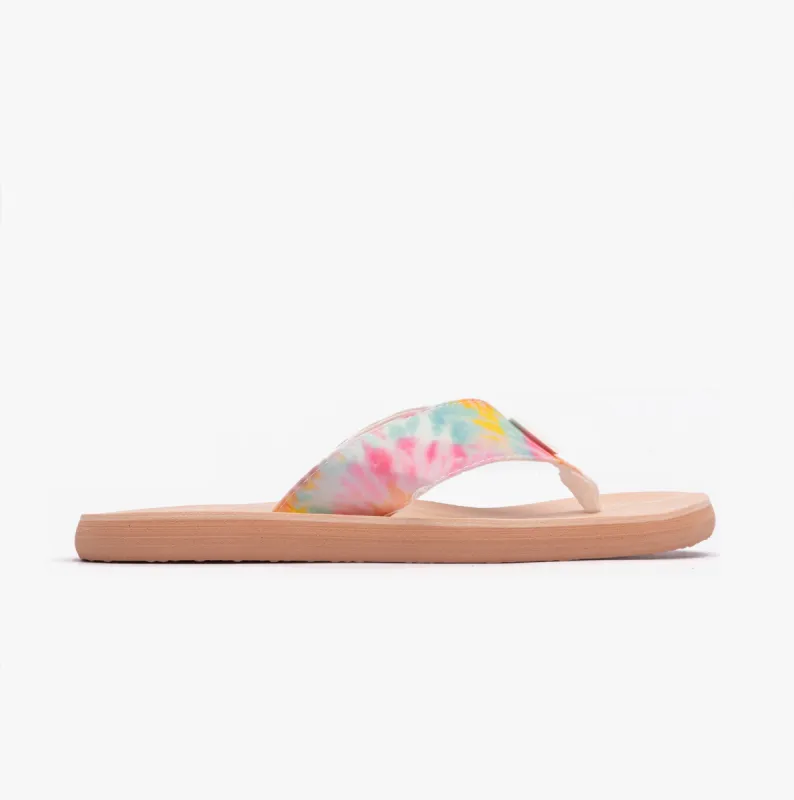 Rocket Dog ADIOS TUCKER Womens Toe Post Pastel Multi sold by Shuperb