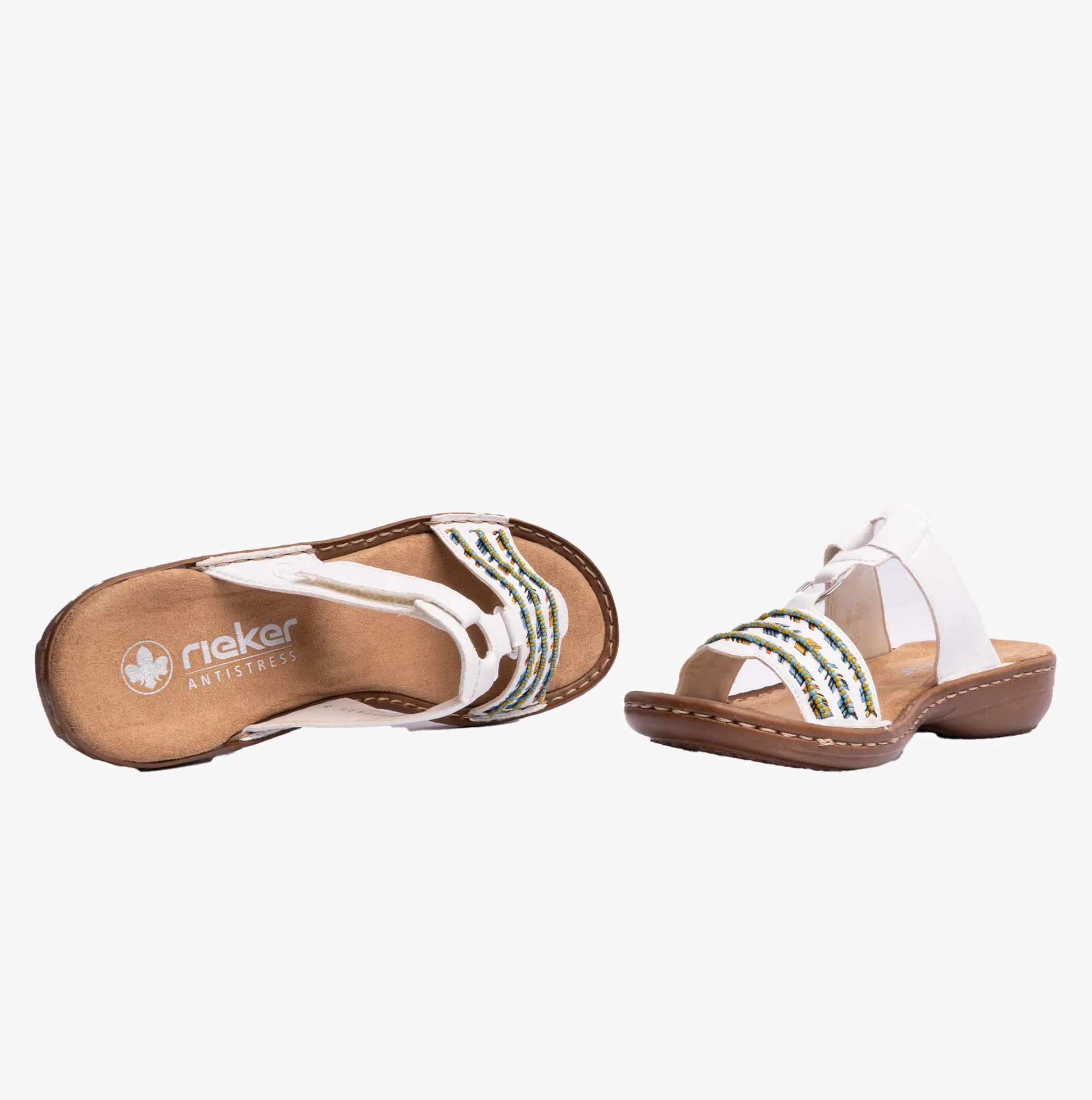 Rieker 60867-80 Womens Sandals White sold by Shuperb product image thumbnail 2