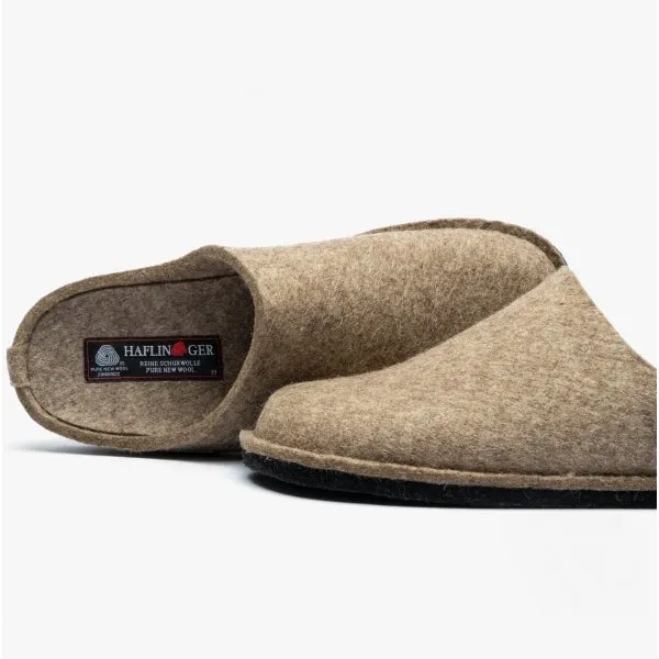 Haflinger SOFT Womens Wool Slippers Taupe sold by Shuperb product image thumbnail 4