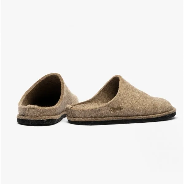 Haflinger SOFT Womens Wool Slippers Taupe sold by Shuperb product image thumbnail 3