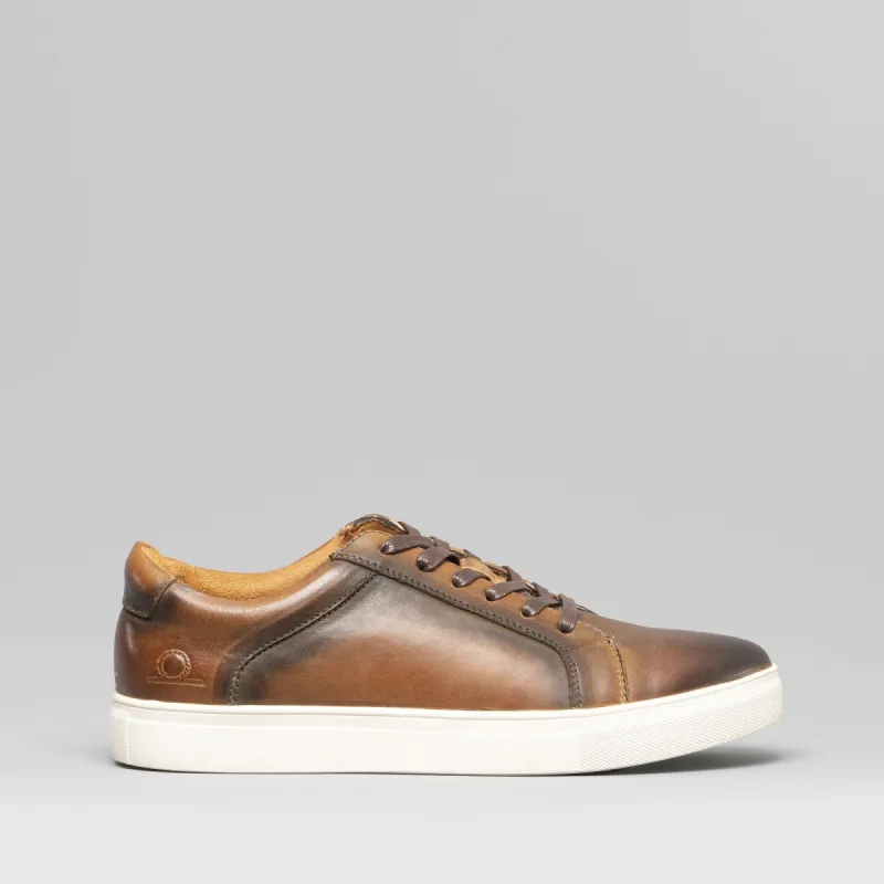 Chatham JETTY Mens Leather Casual Trainers Brown sold by Shuperb