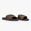 INTERNATIONAL Mens Logo Slider Olive sold by Shuperb