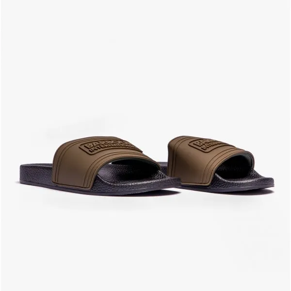 INTERNATIONAL Mens Logo Slider Olive sold by Shuperb product image thumbnail 5