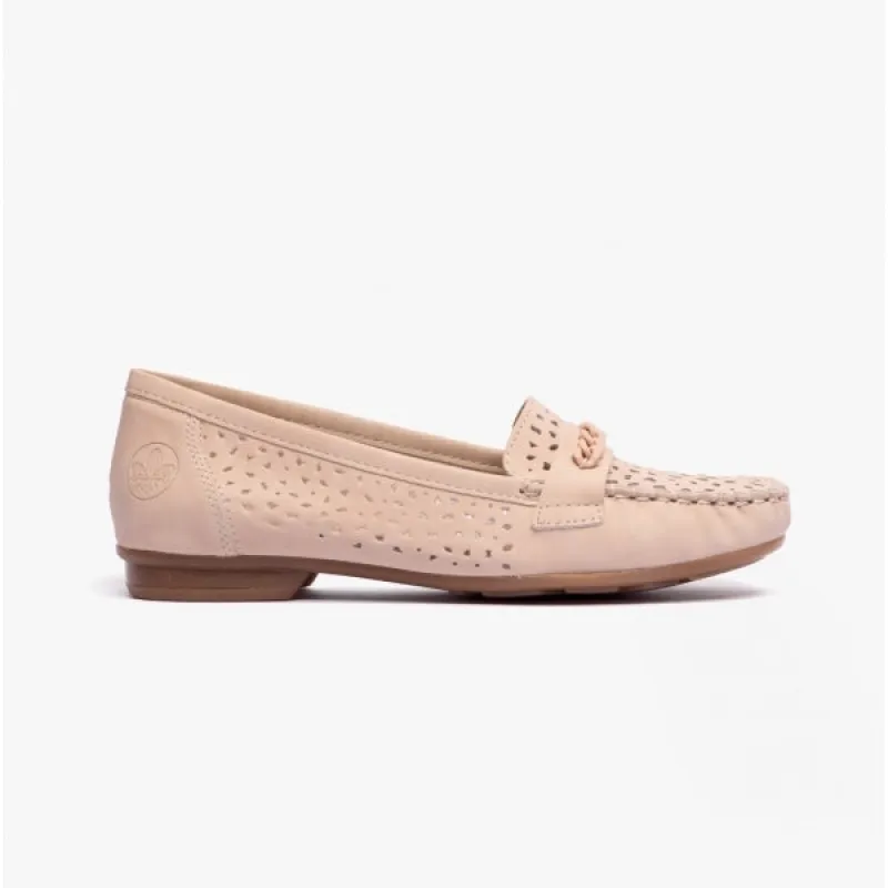 Rieker 40068-60 Womens Shoes Beige sold by Shuperb
