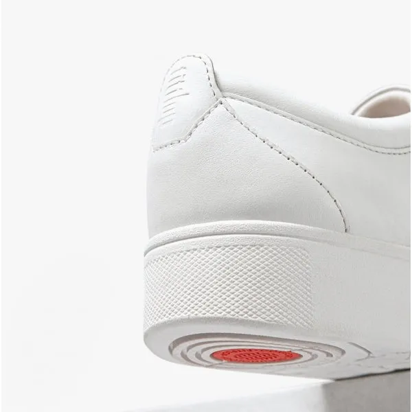 FitFlop RALLY Womens Leather Trainers Urban White sold by Shuperb product image thumbnail 5
