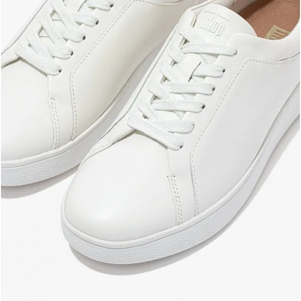 FitFlop RALLY Womens Leather Trainers Urban White sold by Shuperb product image thumbnail 3