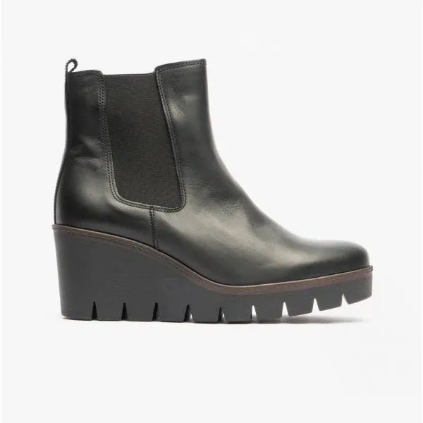 Gabor UBIQUE Womens Leather Boots Schwarz sold by Shuperb
