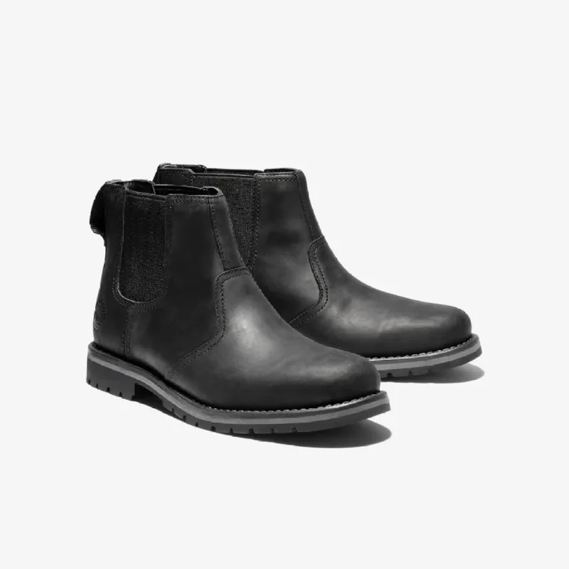 LARCHMONT Mens Chelsea Boots Black sold by Shuperb