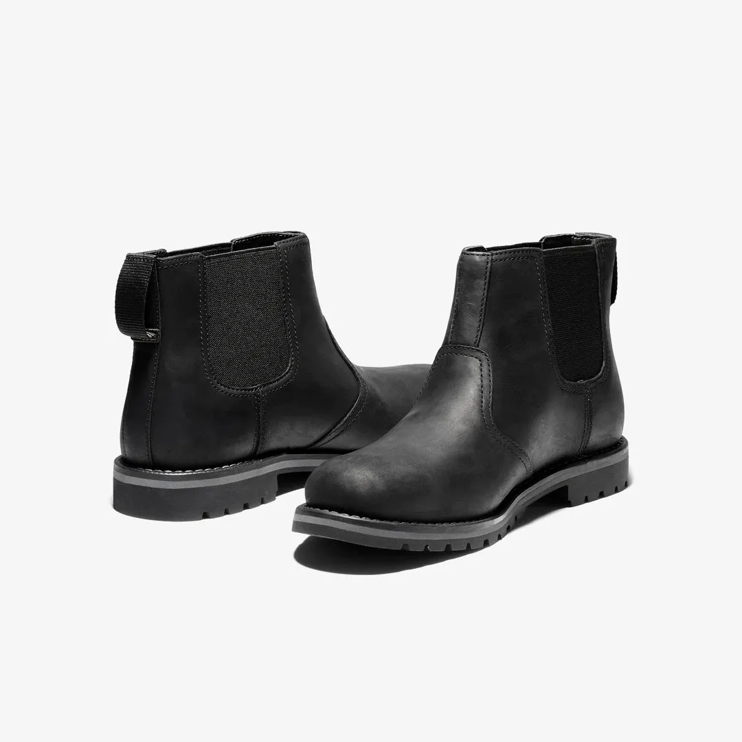 LARCHMONT Mens Chelsea Boots Black sold by Shuperb product image thumbnail 4