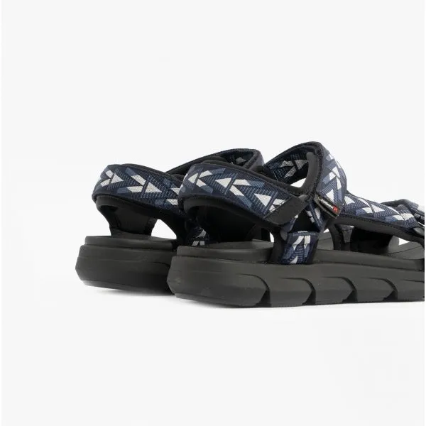 Rieker Evolution 20802-14 Mens Touch Fasten Sandals Blue/Black sold by Shuperb product image thumbnail 5