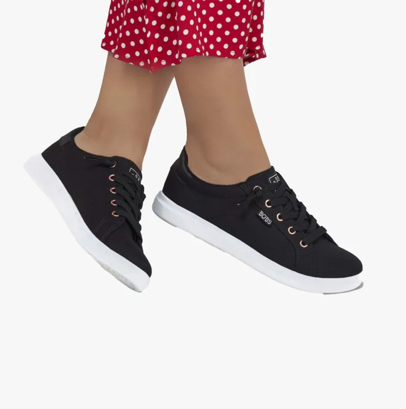 BOBS D VINE Womens Canvas Trainers Black sold by Shuperb