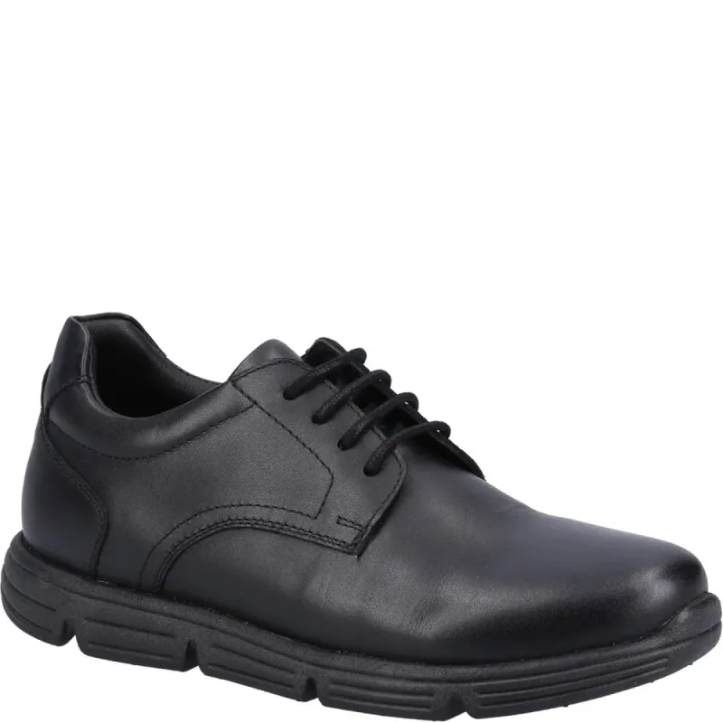 Hush Puppies ADRIAN SENIOR Boys Shoes Black sold by Shuperb