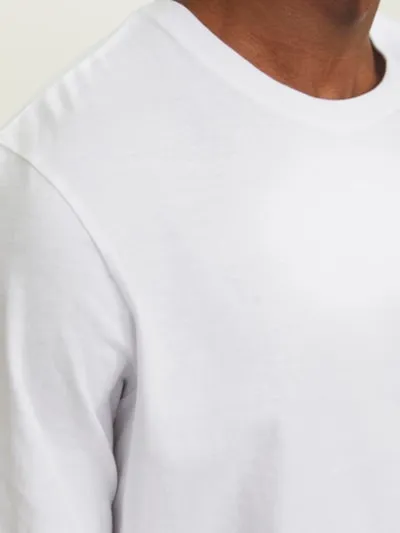 Jack & Jones BASIC TEE Mens Pyjama Set White sold by Shuperb product image thumbnail 4
