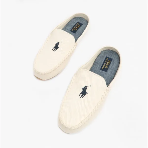 Polo Ralph Lauren DALLINGTON MULE Womens Mule Slippers Cream sold by Shuperb product image thumbnail 2