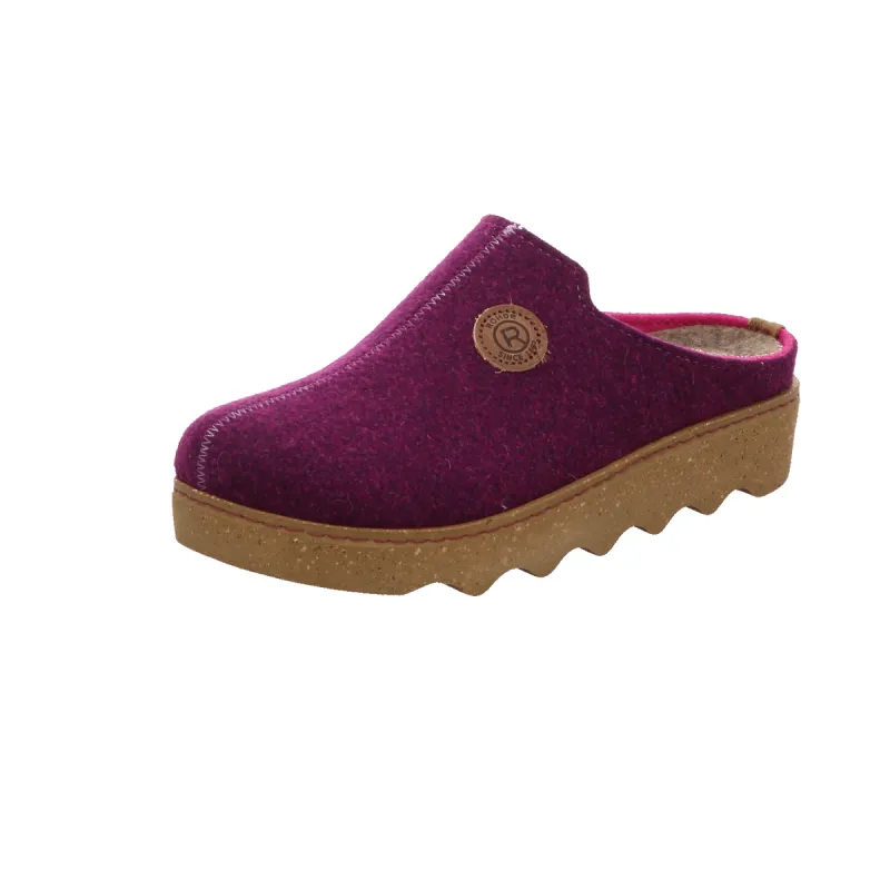 6120-59 Womens Mule Slippers Purple sold by Shuperb