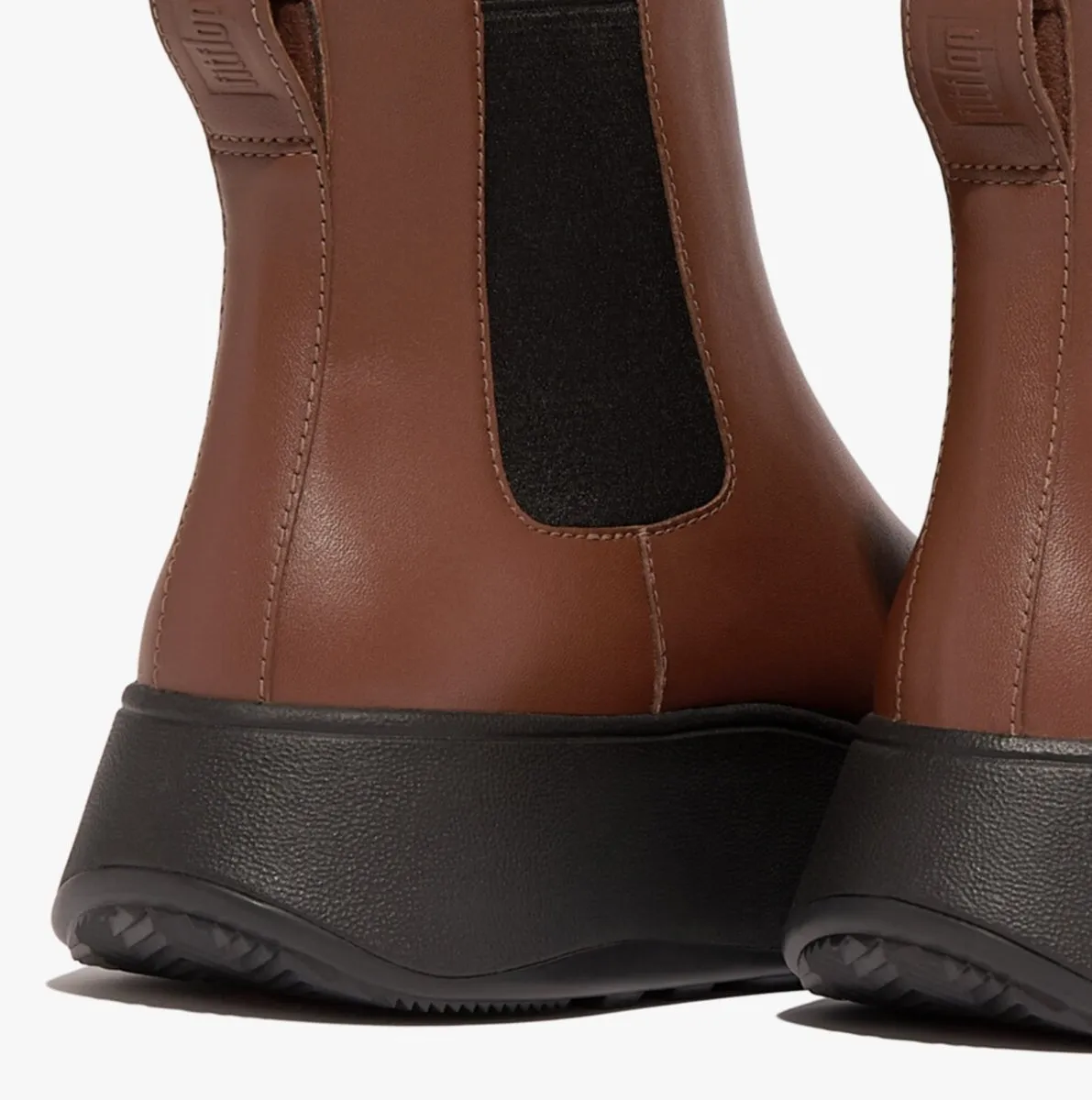 FitFlop F-MODE FLATFORM Womens Chelsea Boots Rich Brown sold by Shuperb product image thumbnail 4
