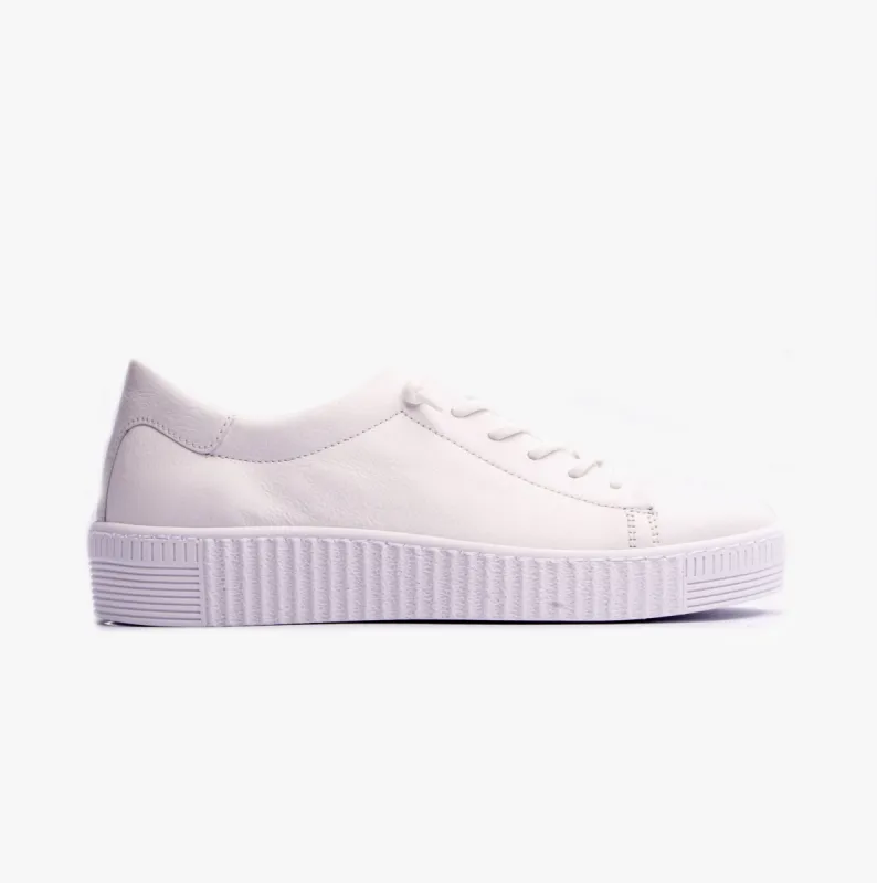 Gabor WOODALL Womens Trainers White sold by Shuperb