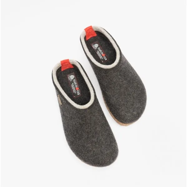 Haflinger KRIS Womens Wool Slippers Graphite sold by Shuperb product image thumbnail 5