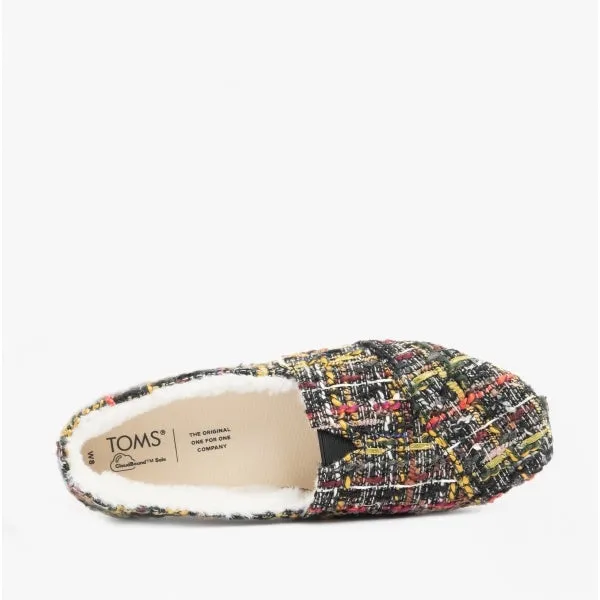 TOMS ALPARGATA Womens Boucle Espadrilles Black/Multi sold by Shuperb product image thumbnail 5