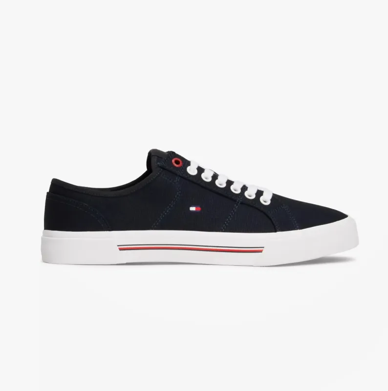 ESSENTIAL SIGNATURE TAPE Mens Canvas Canvas Trainers Desert Sky sold by Shuperb