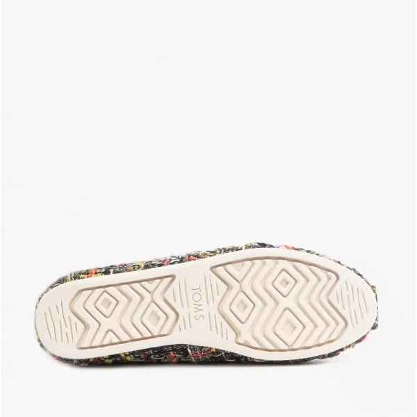 TOMS ALPARGATA Womens Boucle Espadrilles Black/Multi sold by Shuperb product image thumbnail 4
