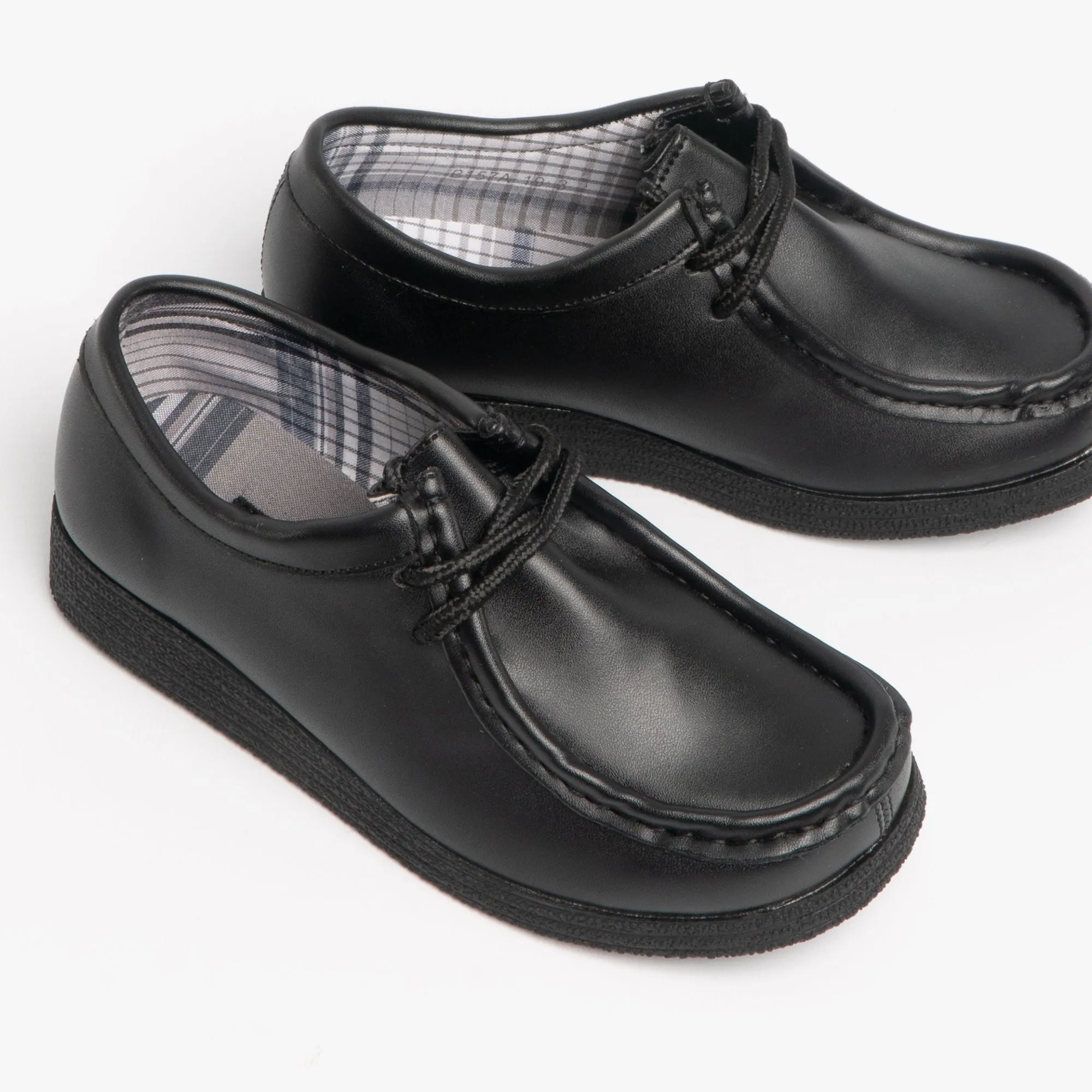 Route 21 JACE JR Boys Lace-Up School Shoes Black sold by Shuperb product image thumbnail 2