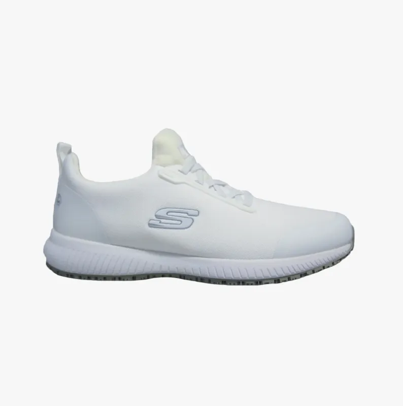 Skechers Work 200051EC SQUAD - MYTON SR Mens Occupational Trainers White sold by Shuperb