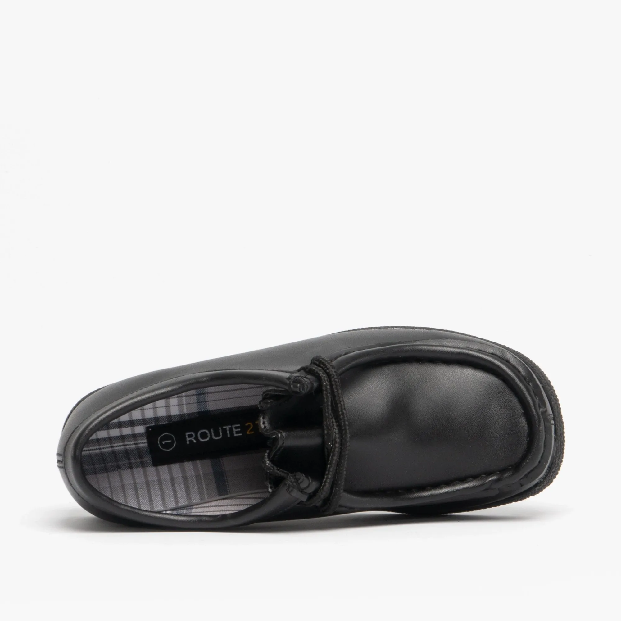 Route 21 JACE JR Boys Lace-Up School Shoes Black sold by Shuperb product image thumbnail 4