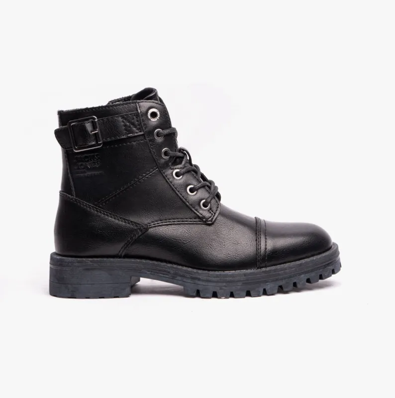 Jack & Jones JFWELTON Boots Mens Anthracite sold by Shuperb