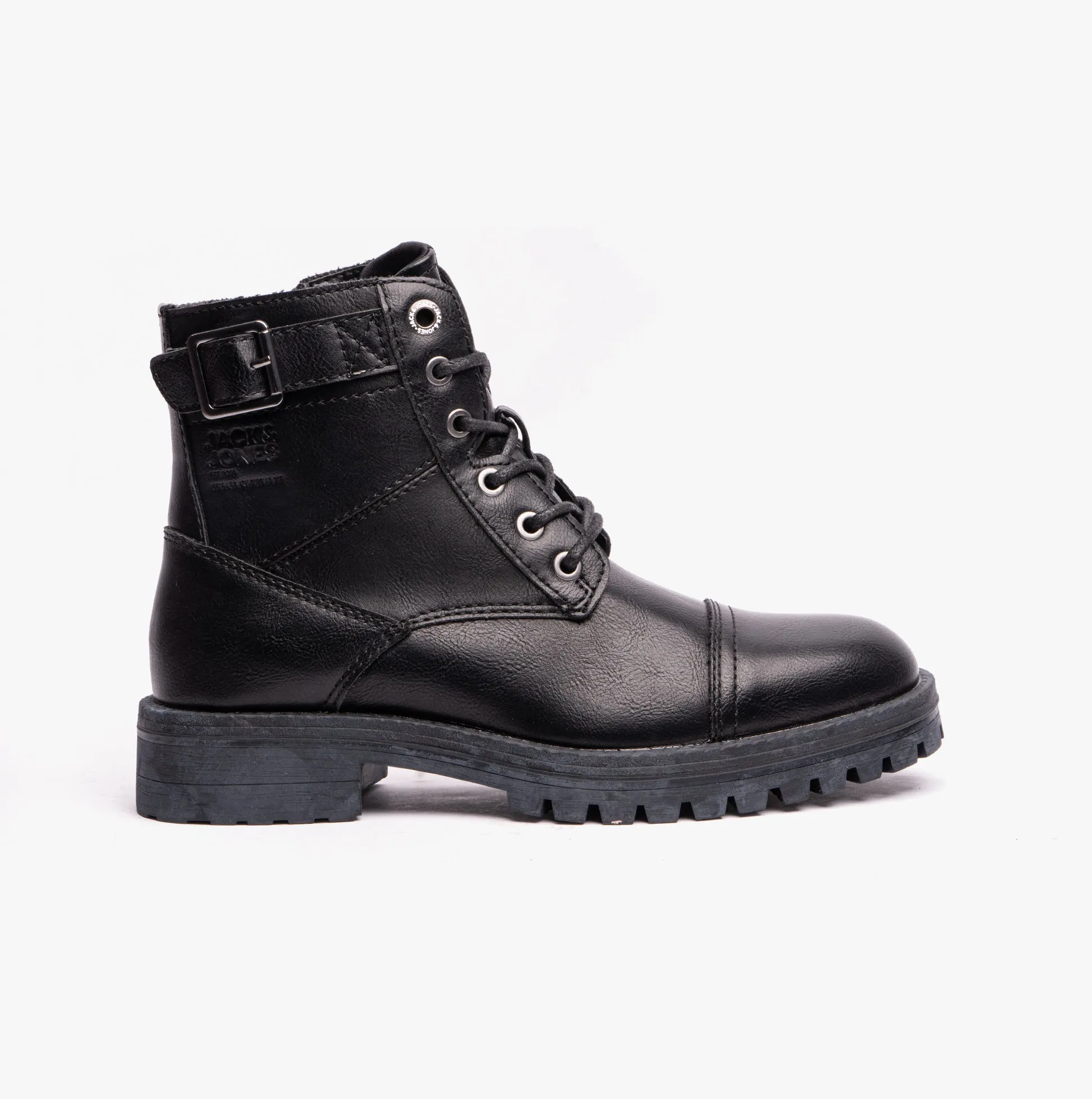 Jack & Jones JFWELTON Boots Mens Anthracite sold by Shuperb