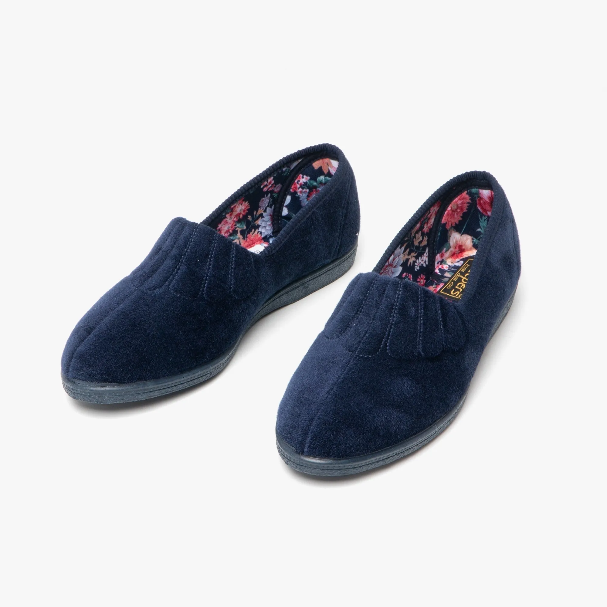 Sleepers ZARA Womens Full Slippers Navy Blue sold by Shuperb product image thumbnail 2