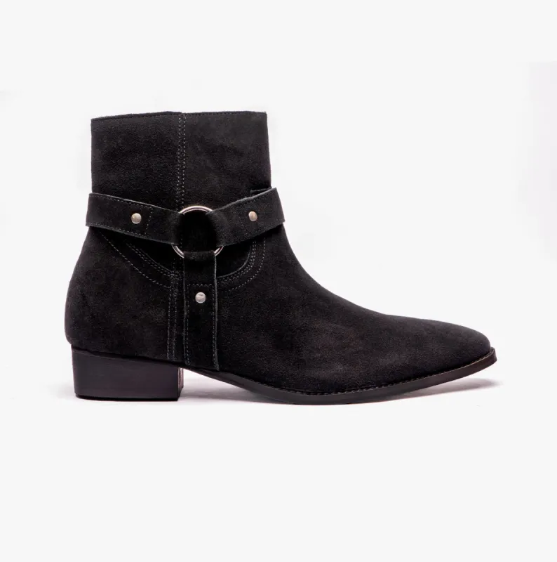 Club Cubano RAUL Mens Boots Black sold by Shuperb