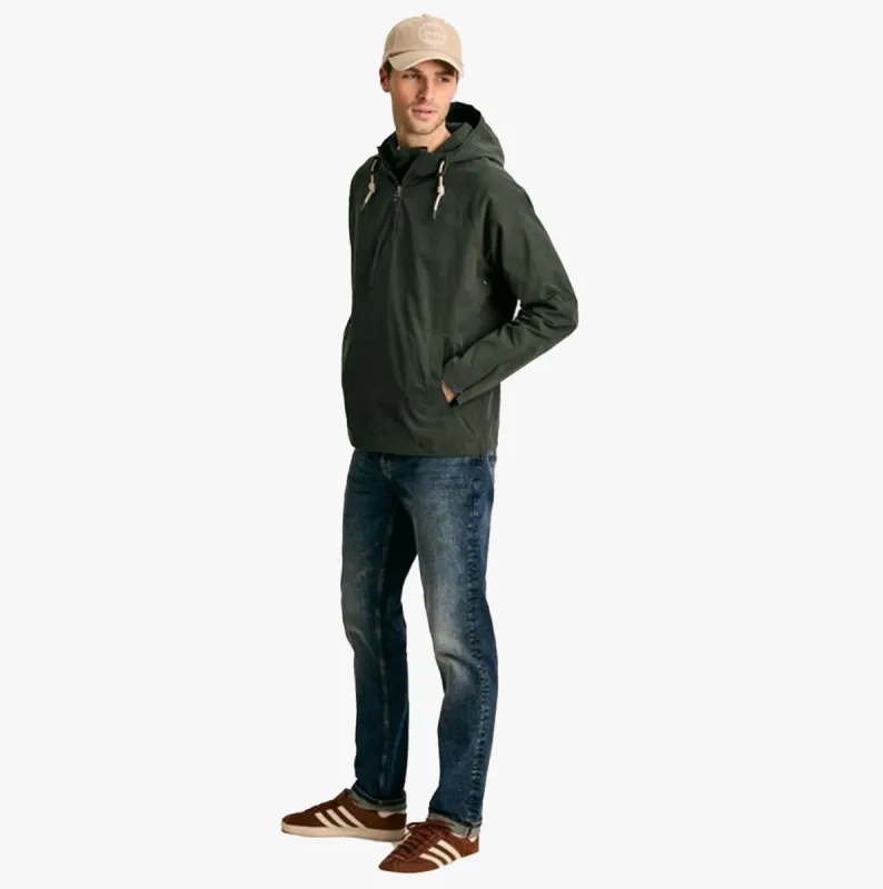 Joules TEAL WILTON Pullover Mens Dry Wax Jacket Teal sold by Shuperb