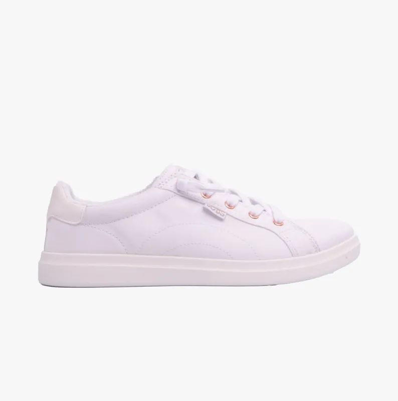 BOBS D VINE Womens Canvas Trainers White sold by Shuperb