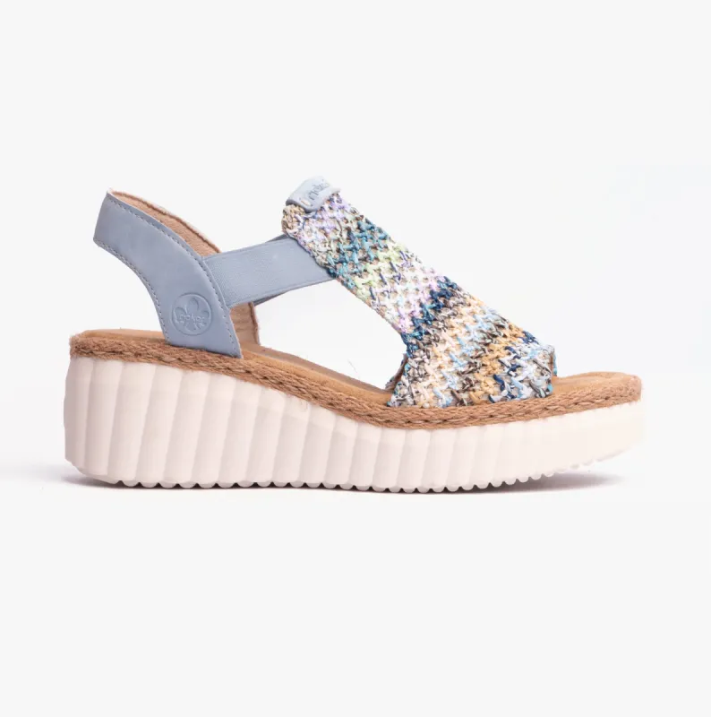 Rieker 69172-91 Womens Sandals Multi sold by Shuperb