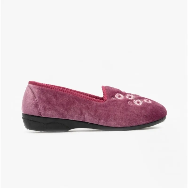 Sleepers CATHY Womens Full Slippers Heather sold by Shuperb