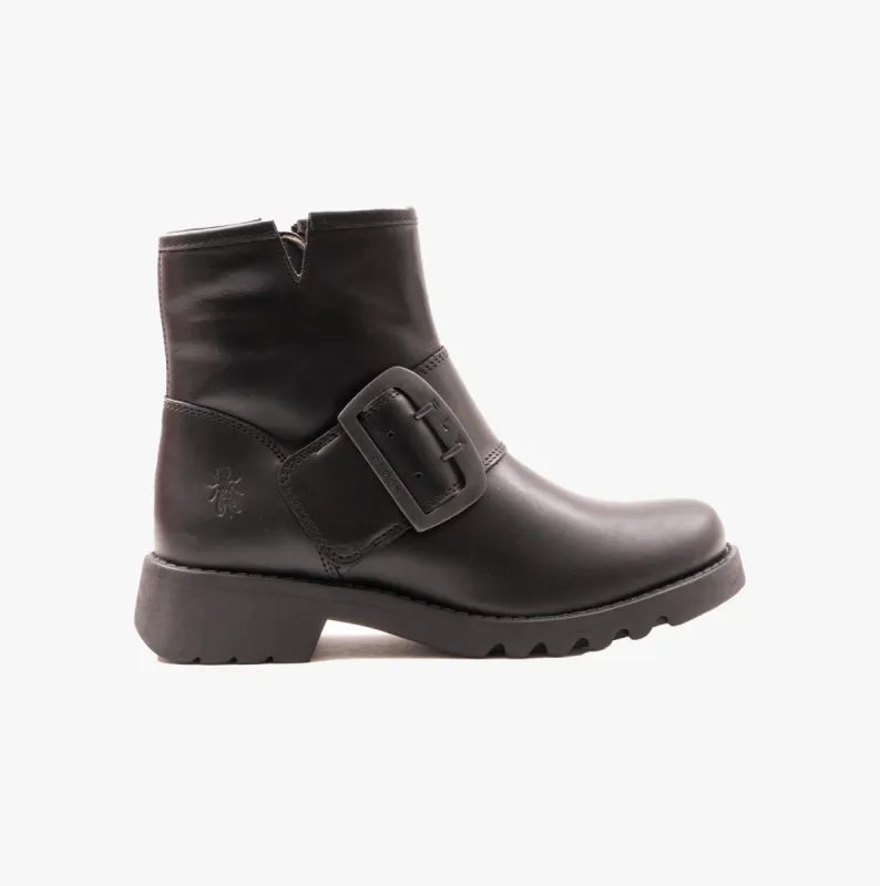 Fly London RILY991FLY Womens Ankle Boots Black sold by Shuperb