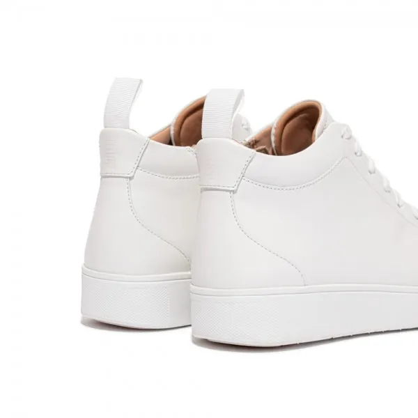 RALLY LEATHER HIGH-TOP Ladies Leather Trainers Urban White sold by Shuperb product image thumbnail 4