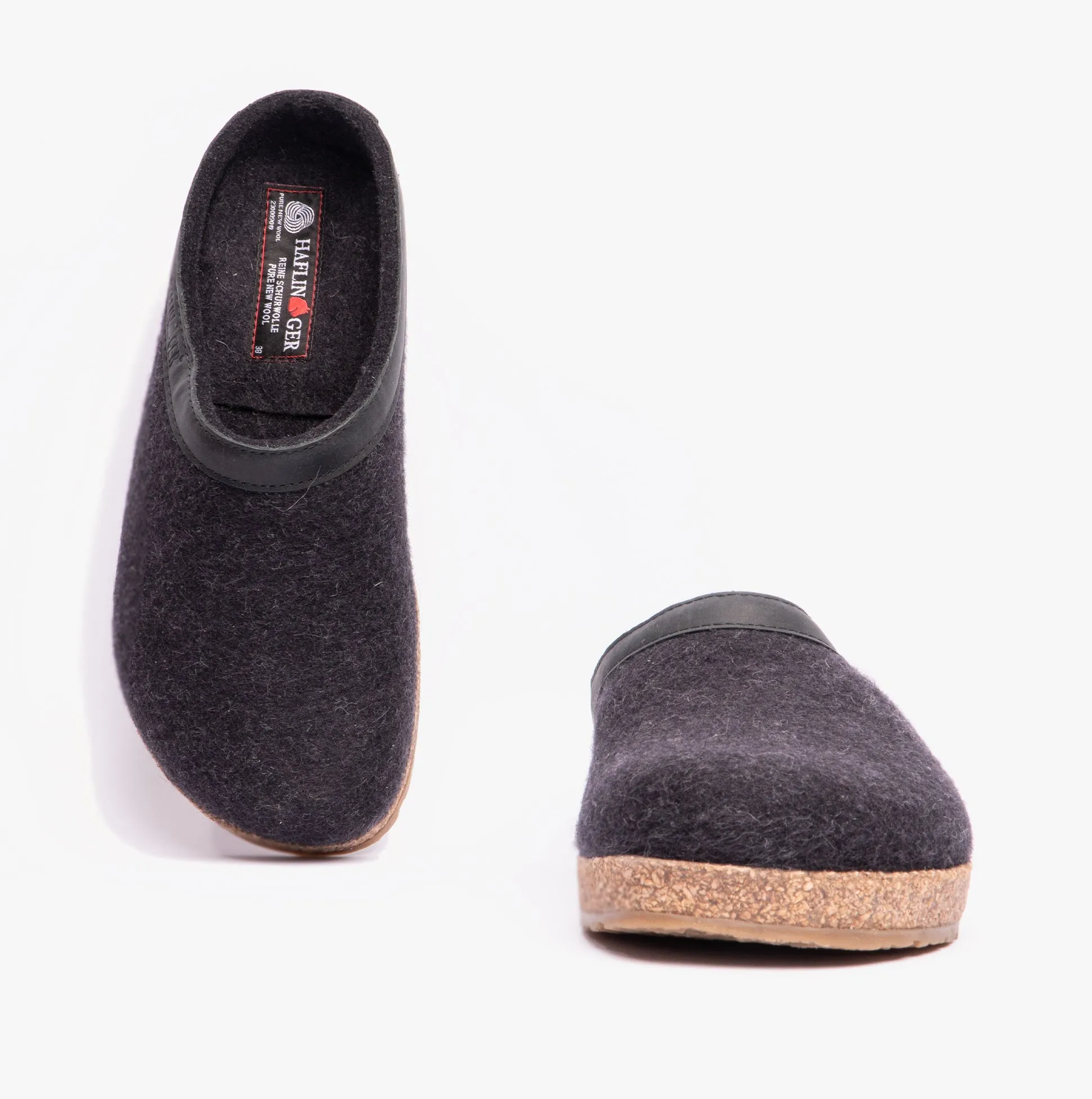 Haflinger TORBEN Womens Slippers Graphite sold by Shuperb product image thumbnail 4