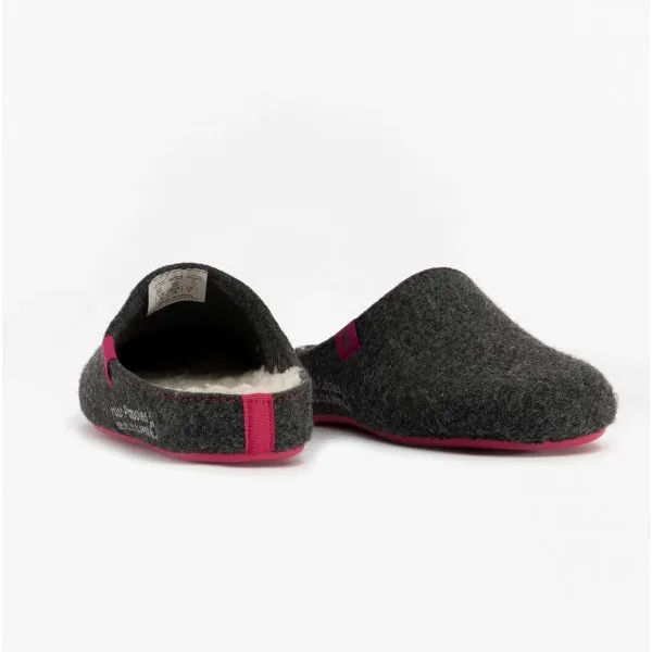 Hush Puppies THE GOOD SLIPPER Womens Slippers Charcoal sold by Shuperb product image thumbnail 3