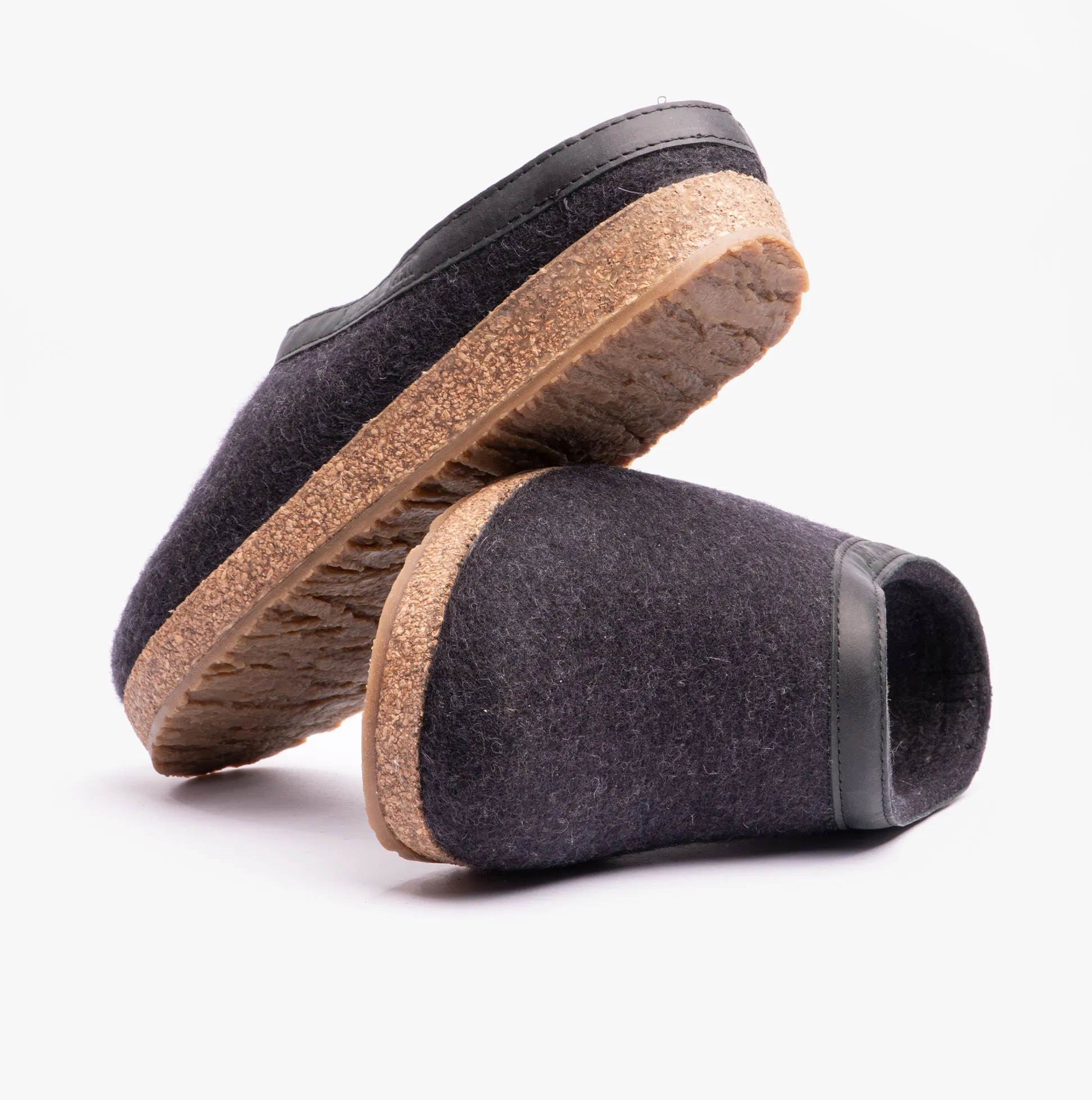 Haflinger TORBEN Womens Slippers Graphite sold by Shuperb product image thumbnail 2