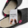 Hush Puppies THE GOOD SLIPPER Womens Slippers Charcoal sold by Shuperb
