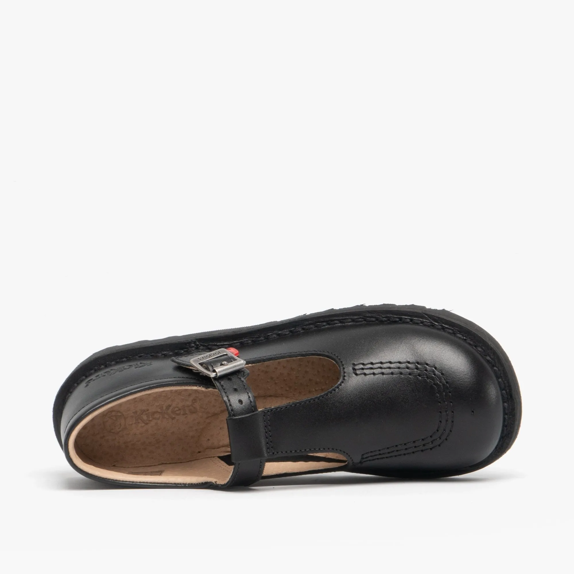 KICK T Girls Leather Shoes Black sold by Shuperb product image thumbnail 4