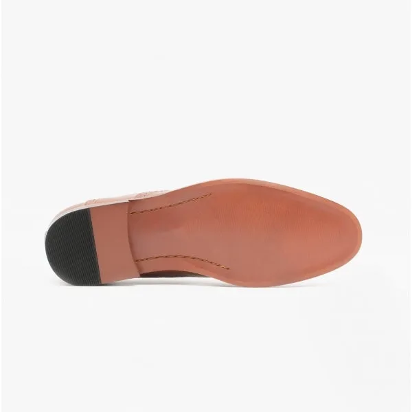 FRANCIS Mens Wingcap Brogues Brown sold by Shuperb product image thumbnail 3