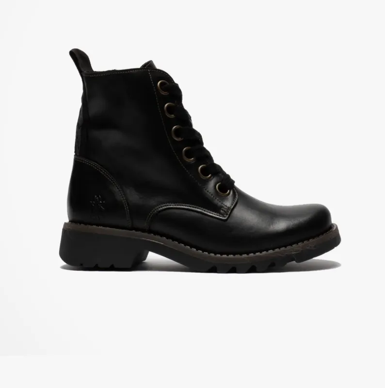 Fly London RAGI539FLY Womens Ankle Boots Black sold by Shuperb